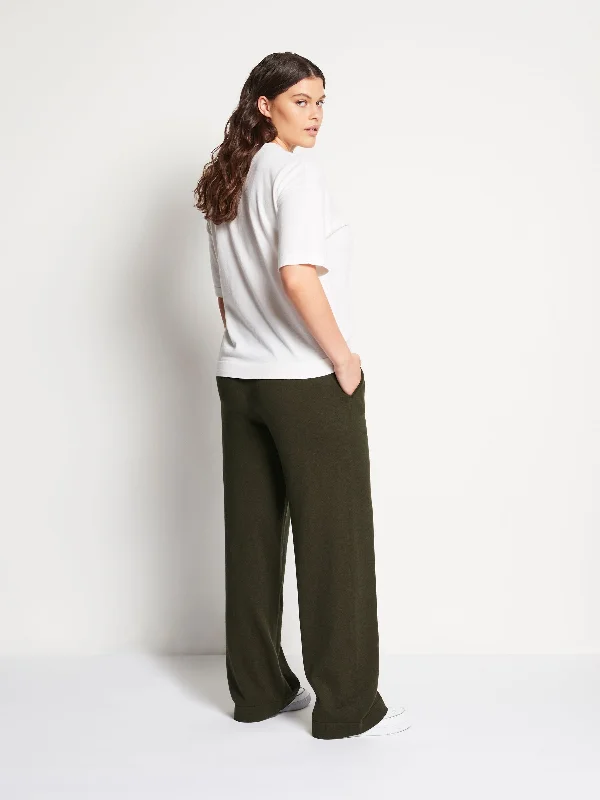 JHL Wide Trackpant (Cotton Cashmere) Spruce