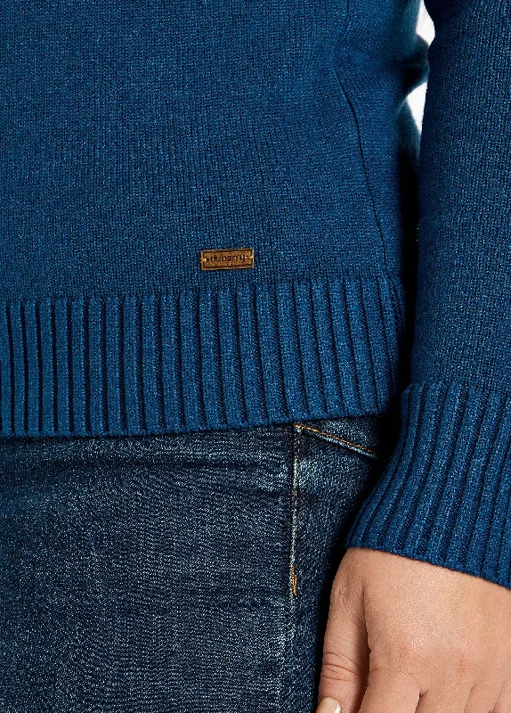 Rosmead Sweater - Peacock Blue