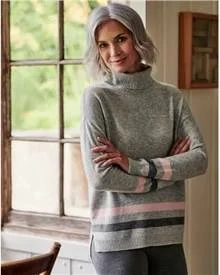 Merino Roll Neck Jumper