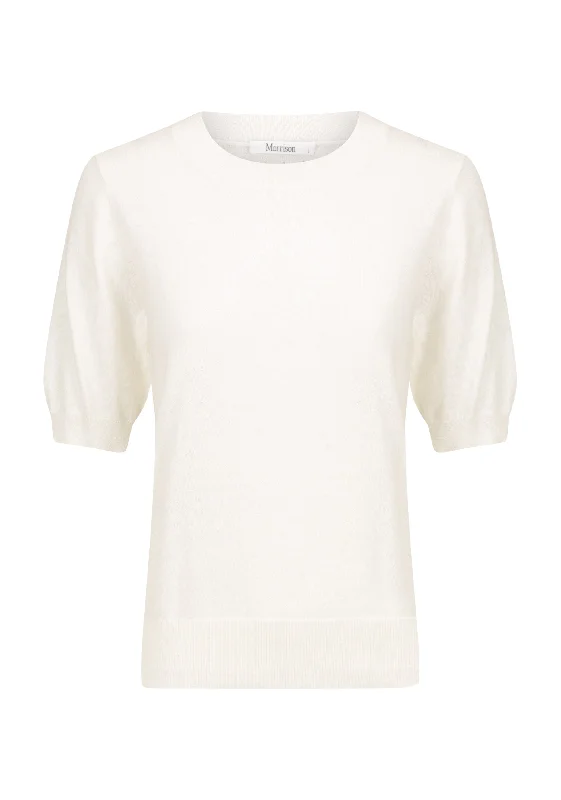 MORRISON JULES SHORT SLEEVE PULLOVER - CHALK