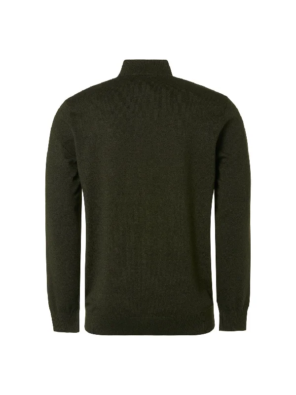 No Excess - Half Zip Pullover - Ocean or Dark Green