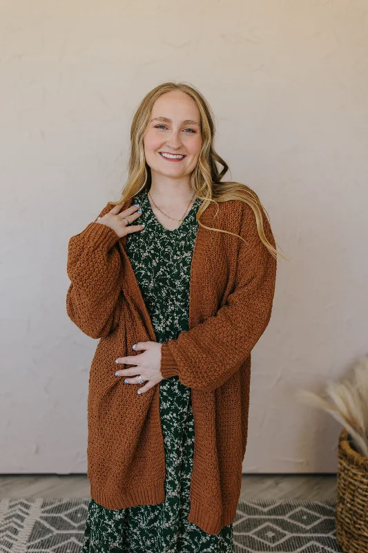 Patricia Knit Cardigan Brown