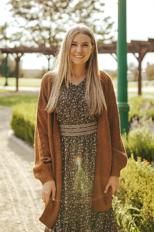 Patricia Knit Cardigan Brown