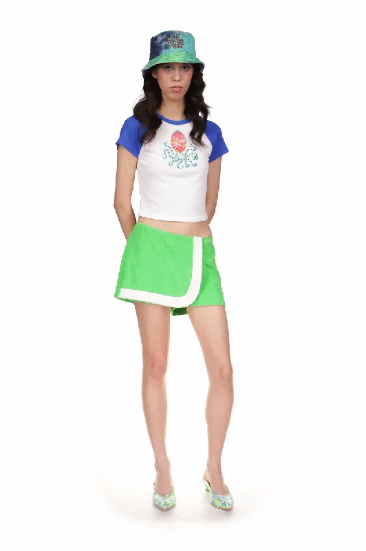 Terrycloth Skort