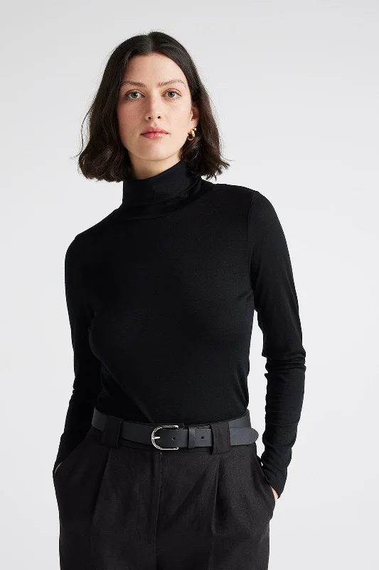 TOORALLIE Turtleneck L/S Merino Tee