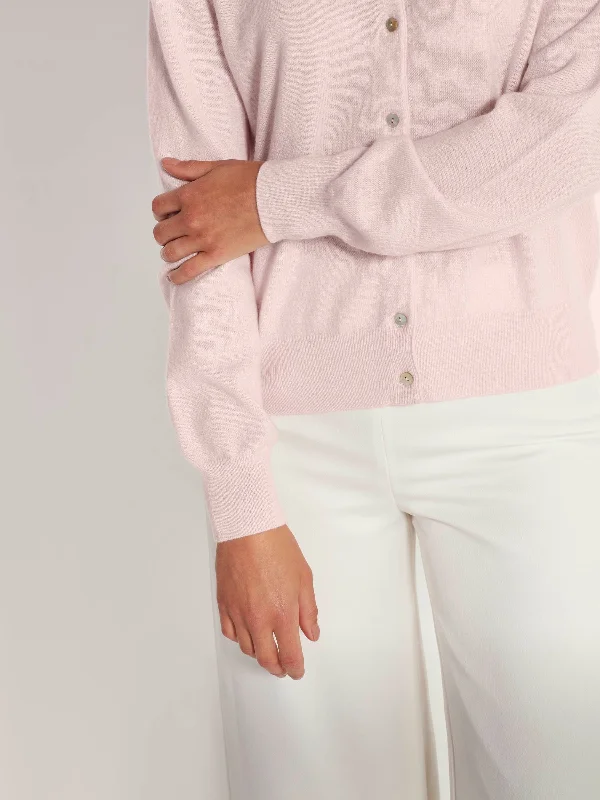 Twin Cardi (Cashmere) Rose Water